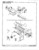 Ice maker & bin (rb23ka-4aw/bg98c)