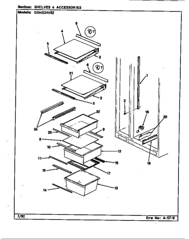 Shelves & accessories