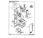 Maytag GDNS24V92/CP83A freezer compartment diagram