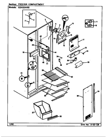 Freezer compartment
