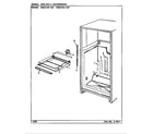 Maytag RBE21KA4AF/CG76A shelves & accessories diagram
