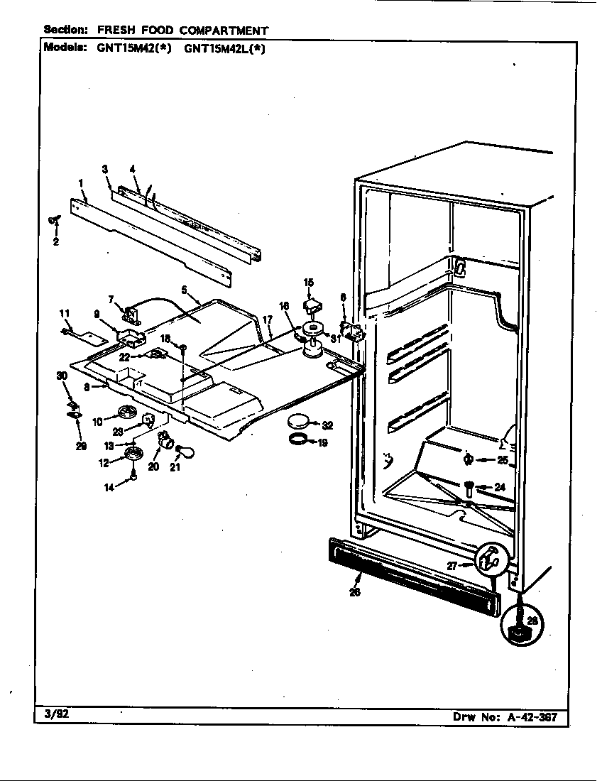 FRESH FOOD COMPARTMENT