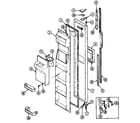 Maytag GS20X7D3V/DP09A freezer door diagram