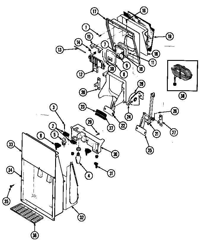 ICE & WATER DISPENSER