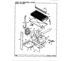 Maytag GNT17M42/BF36A unit compartment & system diagram