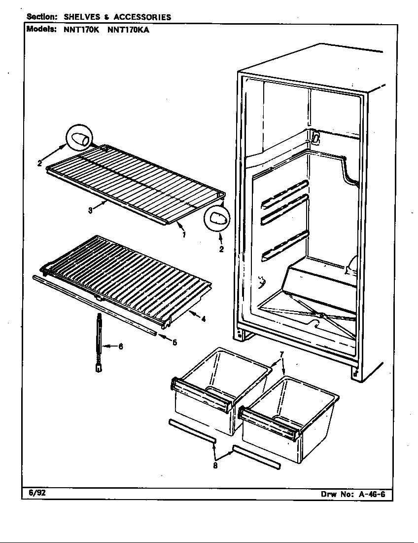 Shelves & accessories