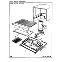 Maytag NNT170K/CC28A freezer compartment diagram