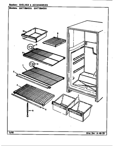 Shelves & accessories