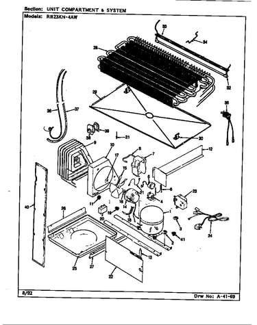 Unit compartment