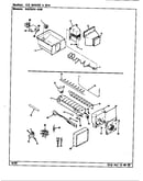 Ice maker & bin