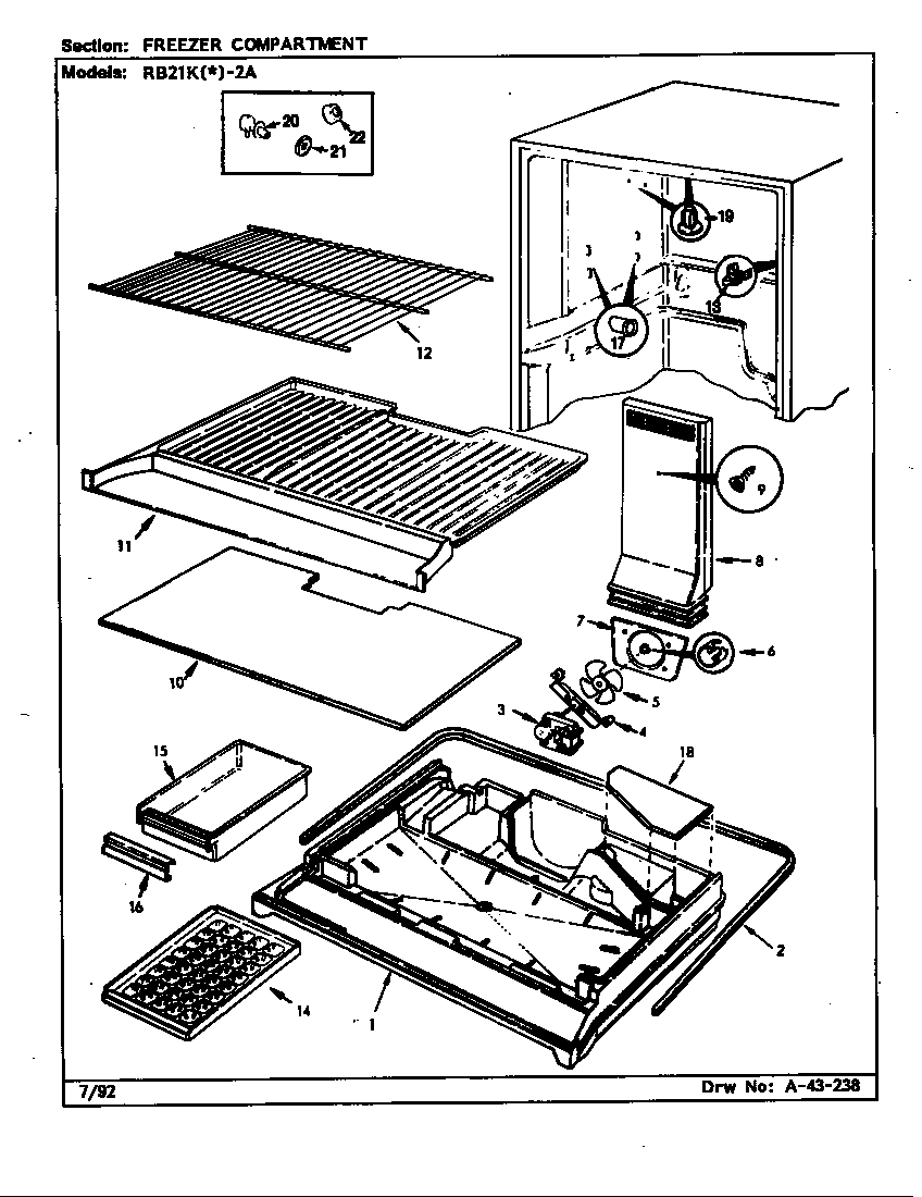 FREEZER COMPARTMENT