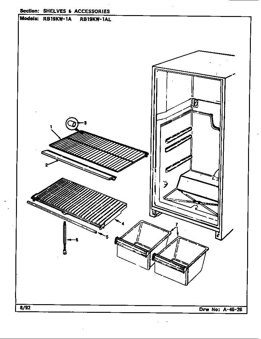 Shelves & accessories