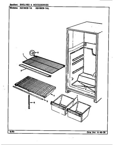 Shelves & accessories