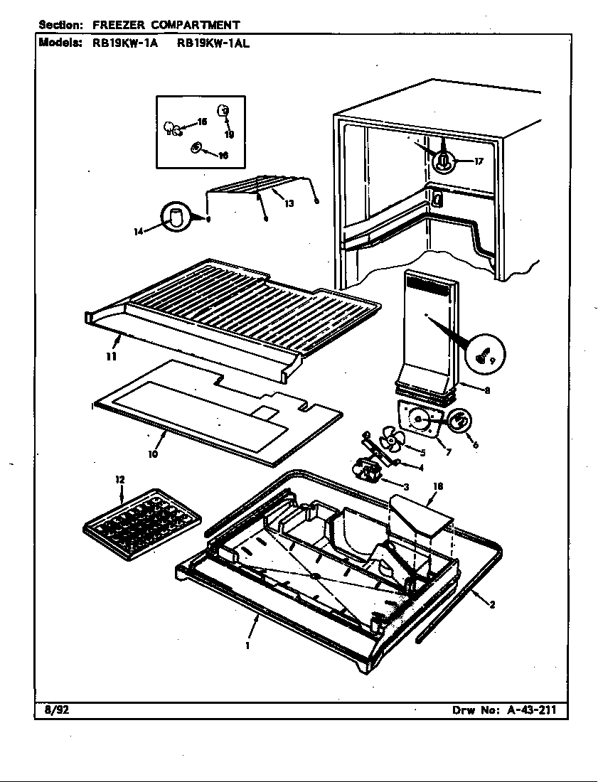 FREEZER COMPARTMENT