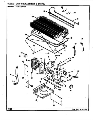 Unit compartment & system