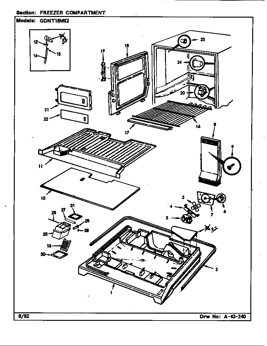 FREEZER COMPARTMENT