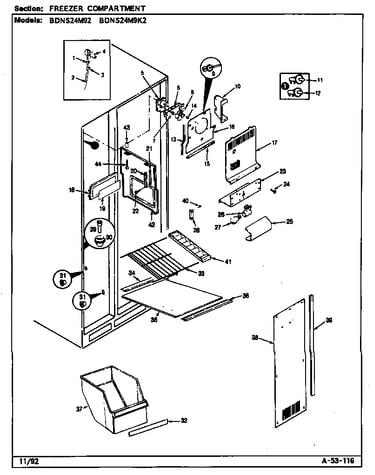 Freezer compartment