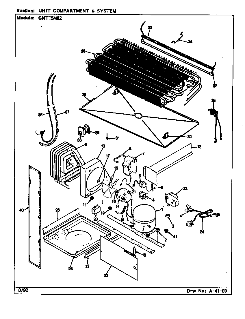 Unit compartment & system