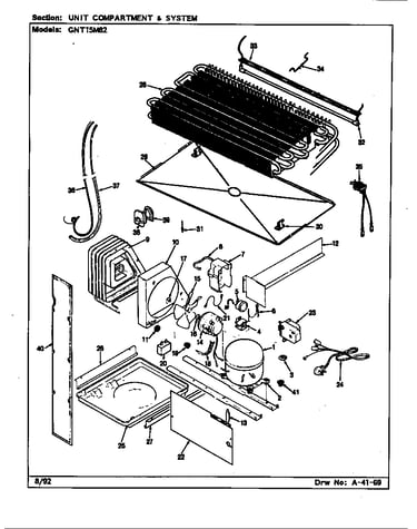 Unit compartment & system