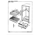 Maytag GNT15M82/CF03A shelves & accessories diagram