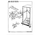 Magic Chef RB23KA4AWT/CL82A fresh food compartment diagram