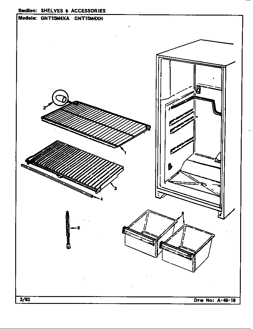 Shelves & accessories