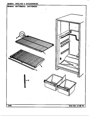 Shelves & accessories