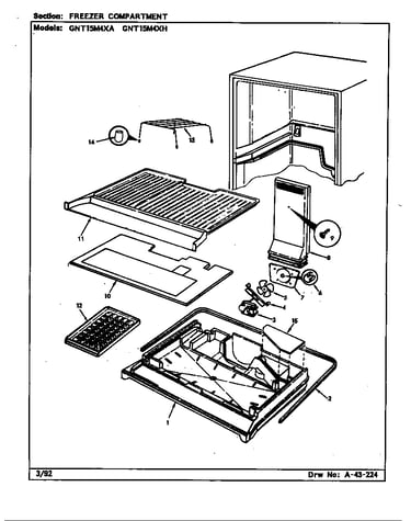 Freezer compartment