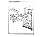 Maytag GNT17M4XH/CF23A fresh food compartment diagram
