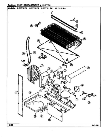 Unit compartment & system