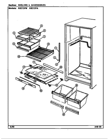 Shelves & accessories