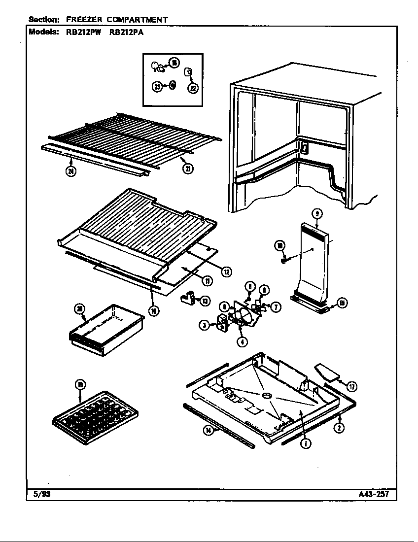 FREEZER COMPARTMENT