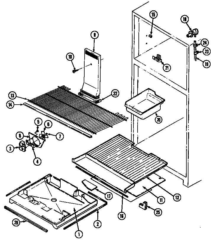 Freezer compartment