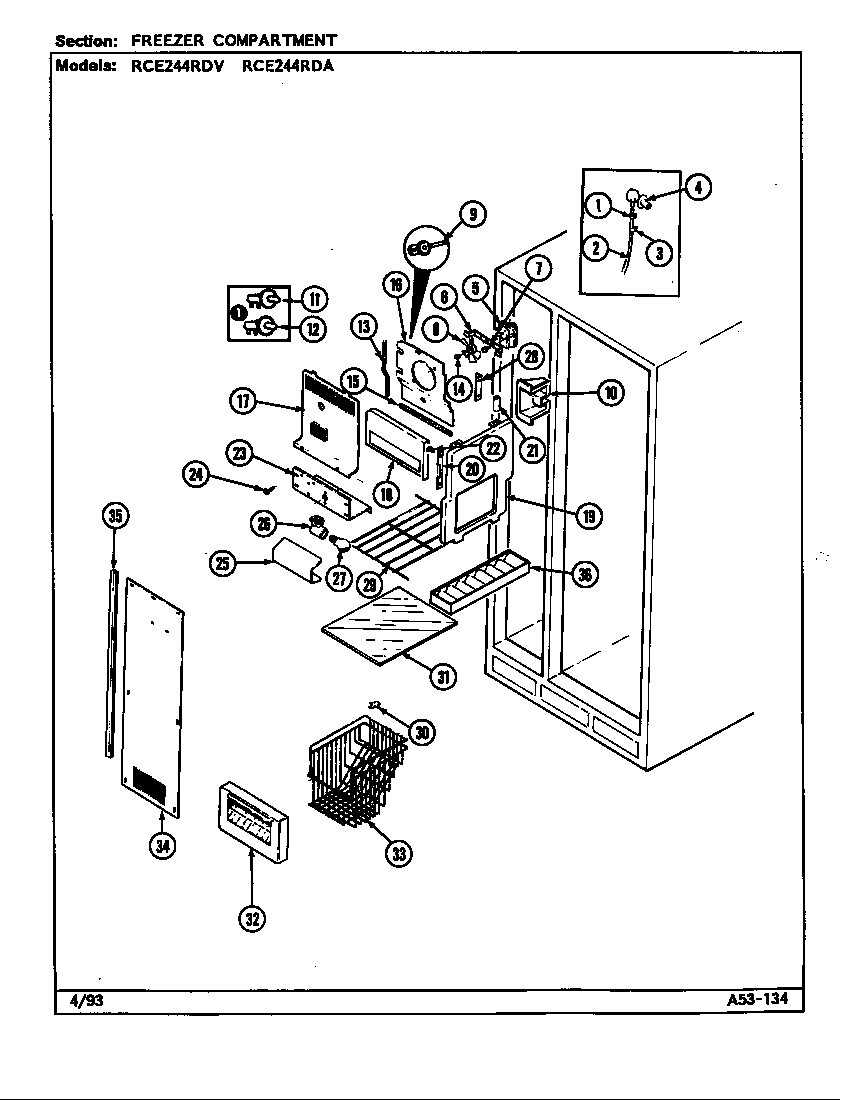 Freezer compartment