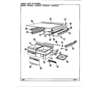 Magic Chef RB184RLDV/DG49A chest of drawers (rb184rda/dg47a) (rb184rdv/dg46a) (rb184rlda/dg49a) (rb184rldv/dg48a) diagram