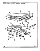 Chest of drawers (rb184rda/dg47a) (rb184rdv/dg46a) (rb184rlda/dg49a) (rb184rldv/dg48a)