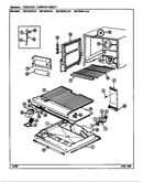 Freezer compartment (rb184rda/dg47a) (rb184rdv/dg46a) (rb184rlda/dg49a) (rb184rldv/dg48a)