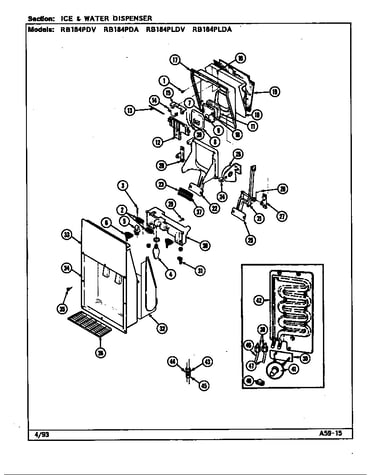 Ice & water dispenser
