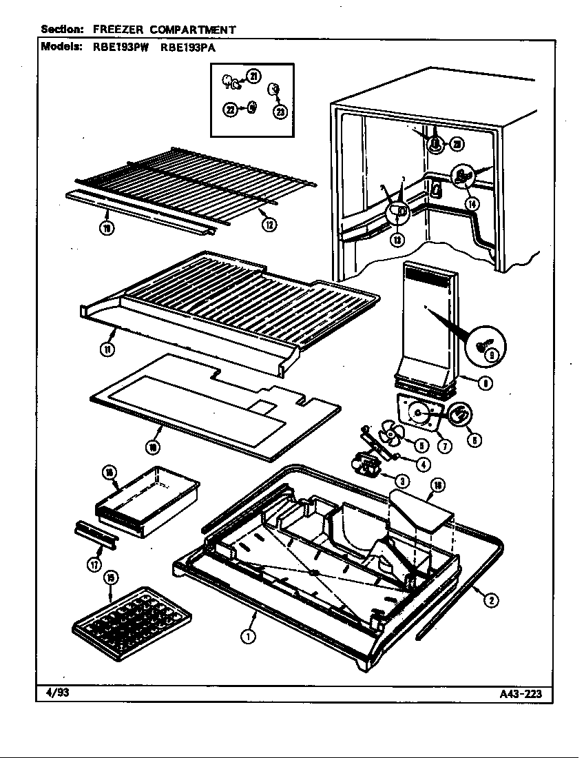 FREEZER COMPARTMENT