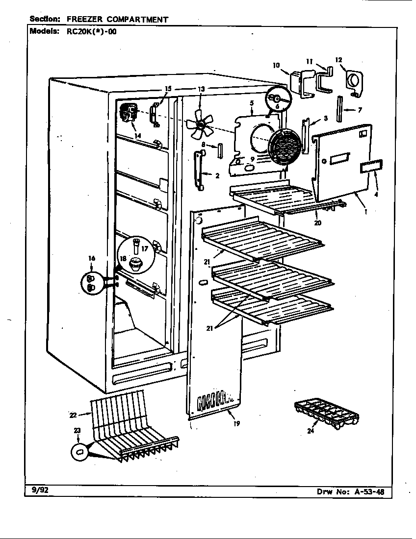 FREEZER COMPARTMENT