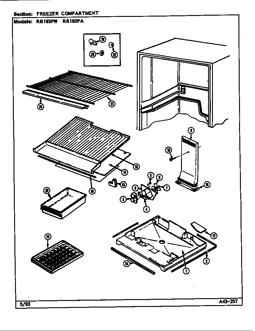 FREEZER COMPARTMENT