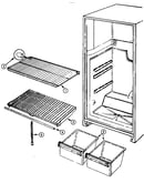 Shelves & accessories (rb151pfa/dg13c) (rb151pfw/dg11c) (rb151plfa/dg14c) (rb151plfw/dg12c)