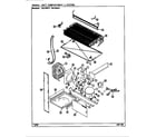 Magic Chef RB194PV/DE75A unit compartment & system (rb194pa/de76a) (rb194pv/de75a) diagram