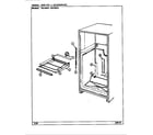 Magic Chef RB194PA/DE75A shelves & accessories (rb194pa/de76a) (rb194pv/de75a) diagram