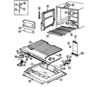 Magic Chef RB234RDV/DG85A freezer compartment (rb234rda/dg86a) (rb234rdv/dg85a) (rb234rlda/dg88a) (rb234rldv/dg87a) diagram