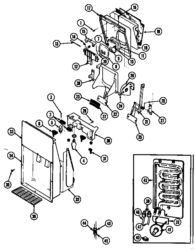 ICE & WATER DISPENSER