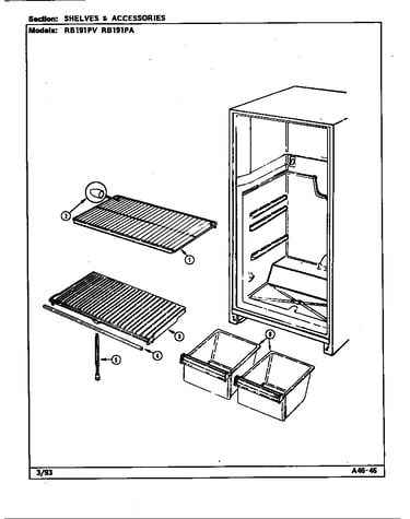 Shelves & accessories