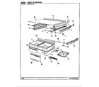 Magic Chef RB21KN-4A/BG71C chest of drawers (rb21kn-4a/bg71c) diagram
