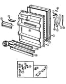 Fresh food door (rb191pa/dg55a) (rb191pv/dg51a) (rb191pv/dg51b)