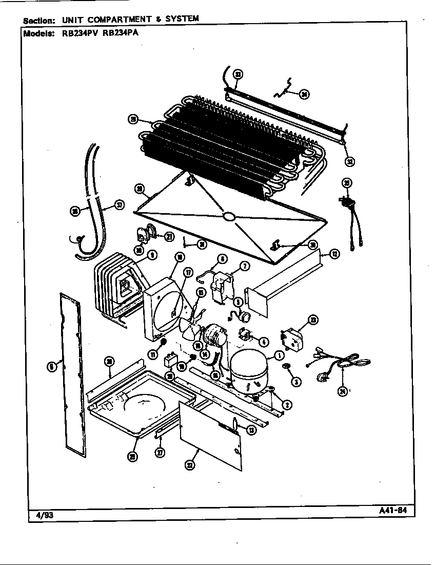 Unit compartment & system